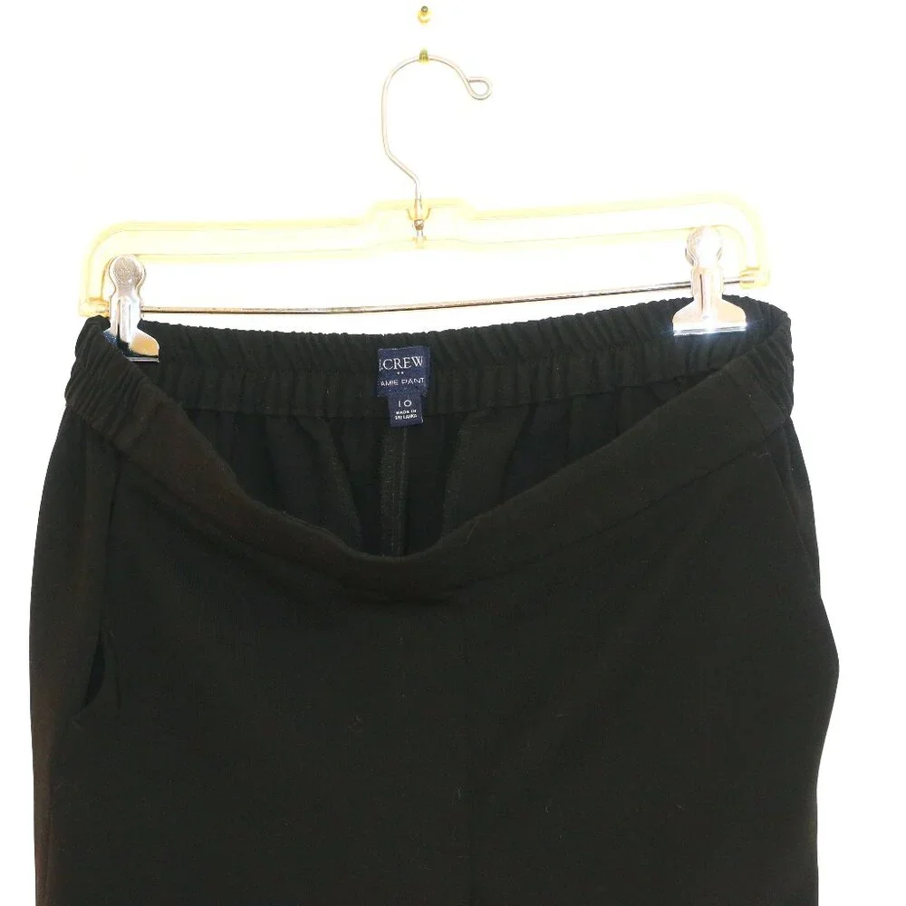 J. Crew Black “Jamie Pant” Pull-On Pants - Size 10 - Picture 4 of 5